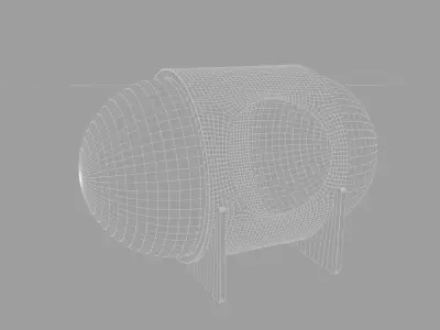 The Spaceship Series Cat house 3D model