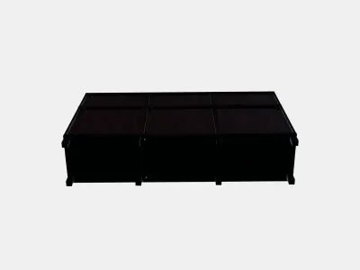 BESTA Storage combination with doors 41 Low-poly 3D model
