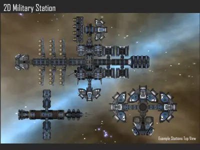 2D Military Station Texture