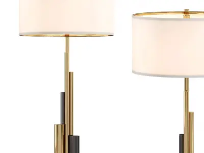 Miami Table Lamp Brushed Brass by LIANG EIMIL 3D model