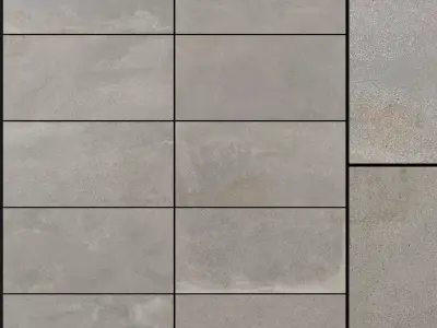 ABK Blend Concrete Ash 300x600 3D model