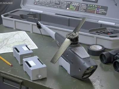  Black Hornet 4 UAS Nanodrone in Storage Case 