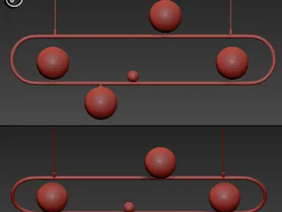 Multiple Ceiling Light 3D model