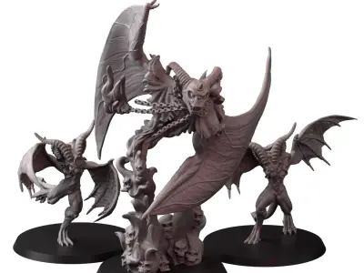 Shadow elemental 3D print model