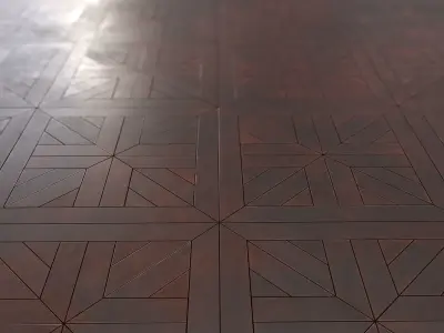 Parquet-Oak 02 Parquet-Lirenwood 3D model
