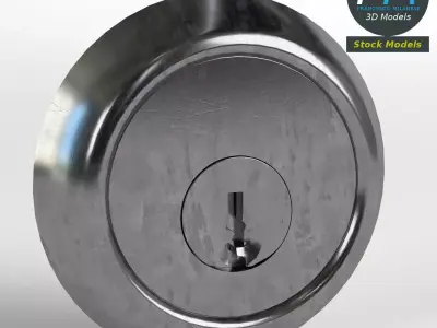 Key hole detail 3D model