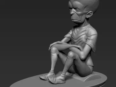Mekon from The Eagle Comic 3D print model