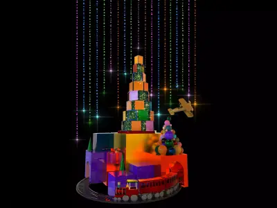 fun theme area  3D model