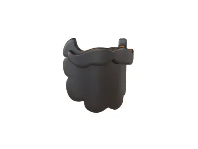 Beard v1 003 Low-poly 3D model