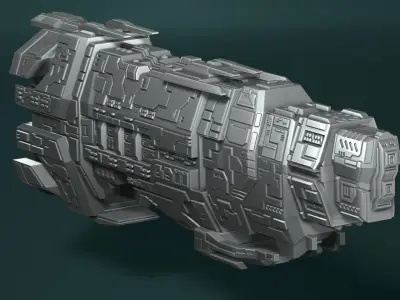 Marathon cruiser halo 3D print model