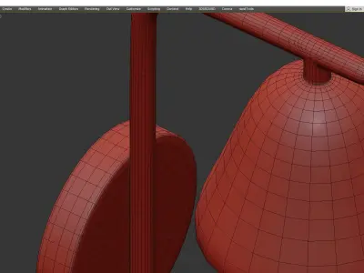 Eglo Palbieta Low-poly 3D model