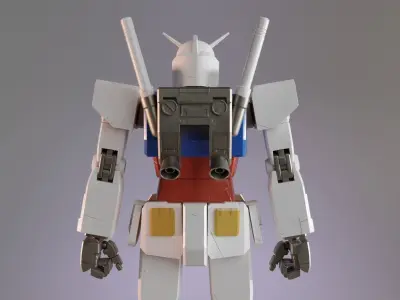 Gundam RX-78-2 3D model