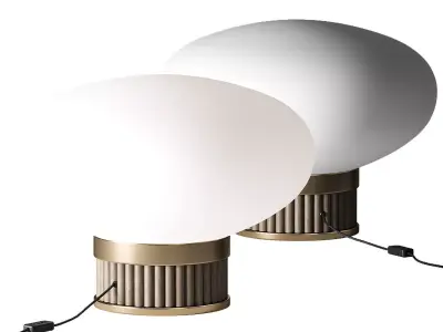 La Redoute Dolce Glass Table Lamps 3D model