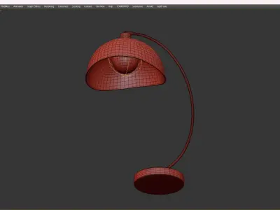 Nova of California Luna Bella Desk Lamp Low-poly 3D model