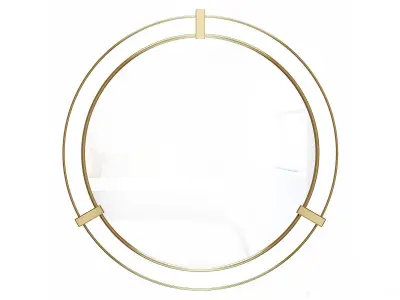 Mirror in a metal frame GZ-M1057 3D model