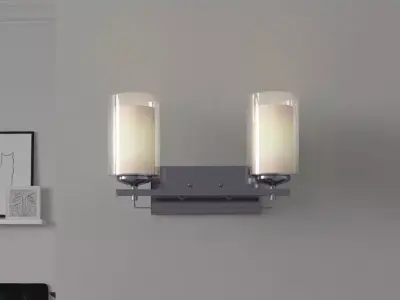 Miricale 2 - Light Armed Sconce - 2 Optioon 3D model