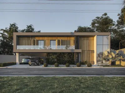 Architectural Facade 3D model