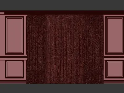 Curtain Set 79 3D model