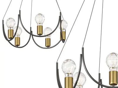 Chandelier Supro by Lalume 3D model
