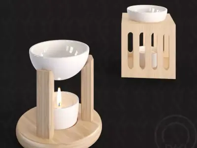 Aroma fragrance Oil Burner Sensoli 3D model