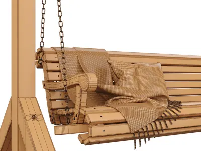 Swing bench 3D model
