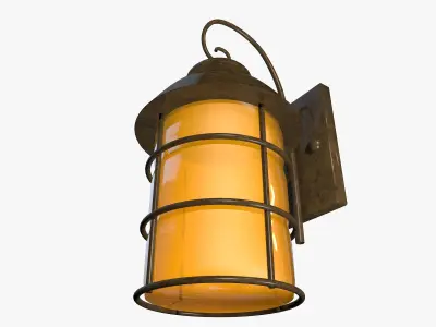 Outdoor Lantern 3D model