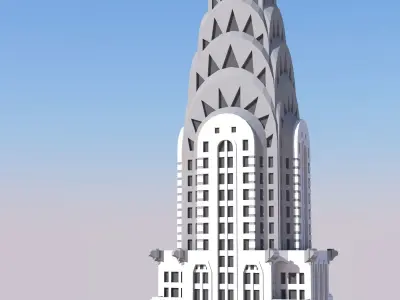 Chrysler Building 3D print model