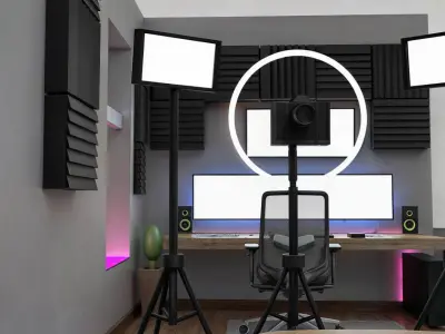 office room 3D model