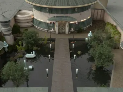 Star Wars - Magistrates Palace 3D model