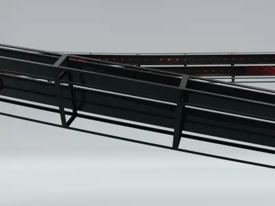 Road Billboard 3D model