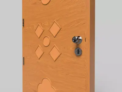 Door Design CG7A 3D model