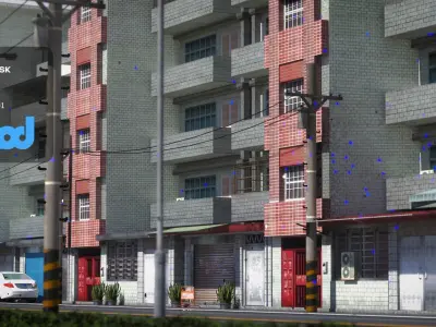 TW Street 010 3D model