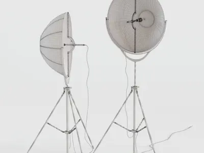 Pallucco Fortuny Moda Floor Lamp 3D model