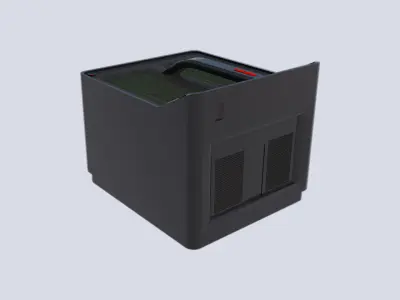 PC Box Legion Low-poly 3D model