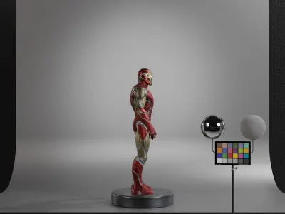 Iron Man - MK85 Low-poly 3D model