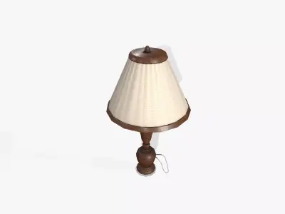 Table Lamp Low-poly 3D model