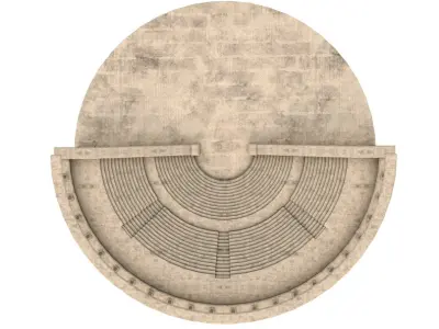 Ancient Amphitheater 3D model