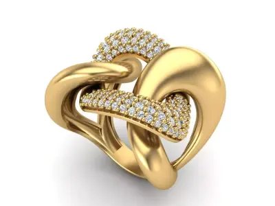 Jewelry ring 239 3D print model