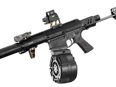 GENESIS ARMS GEN 12 PDS Low-poly 3D model