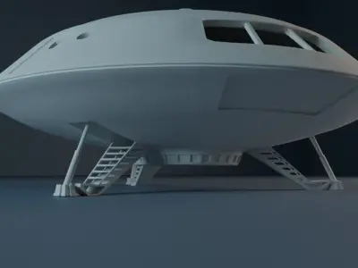 Jupiter 2 spacecraft 3D print model