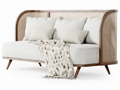 Three-seater garden sofa CV33  3D model