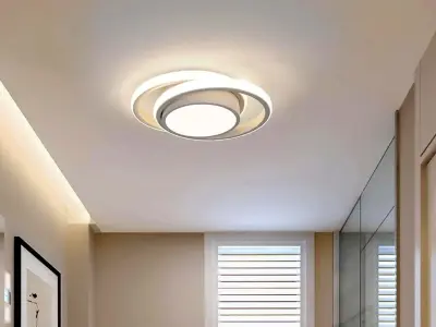 modern ceiling ring light smart home LED Lighting 3D model