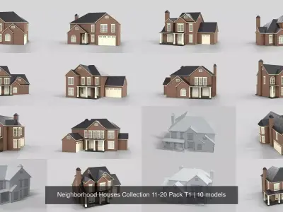 British House Design Collection 11-20 Pack T4