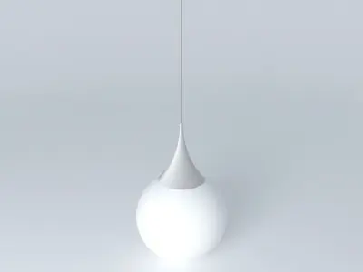 Pendant lamp ball cone Free 3D model