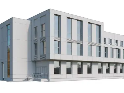 Public building 1 3D model