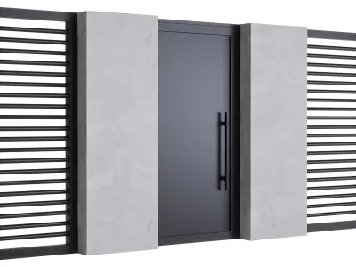 Fencing 39 3D model