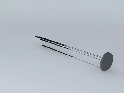 Vibia Slim Pendant 4 lights Free 3D model