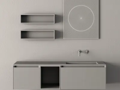   Rexa design vanity unit 3D model