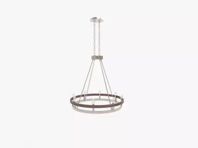 Toltec Lighting Belmont Eight Light Chandeliers 3D model
