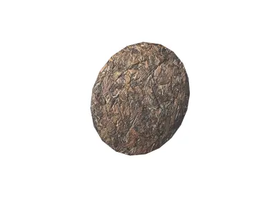 Tea Bread v1 001 Low-poly 3D model
